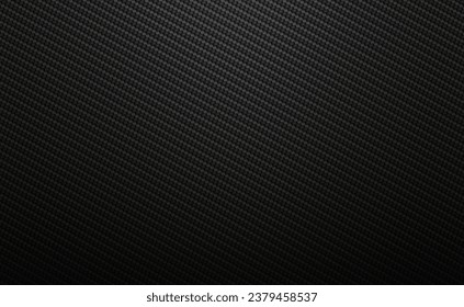 Black metal background. Dark abstract metal grid pattern. Technology wallpaper with textured effect