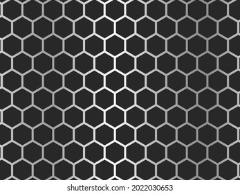 Black metal Background Vector concept; Dark Carbon fiber texture with metallic background Vector