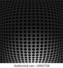Black Metal, carbon holes background.
