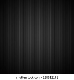 Black metal (chrome, stainless steel, titanium) background with lined texture for internet sites, web user interfaces (ui) and applications (apps). Vector illustration.