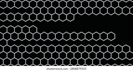 Black Metal Hexagon Grill Texture featuring metallic honeycomb mesh, carbon dark background, industrial steel grate, automotive radiator grill