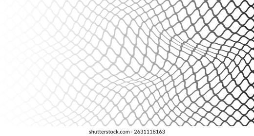 Black metal mesh seamless pattern vector illustration. Metal grid pattern. Silhouette Steel wire Chain link Fence Pattern. vector ilusration	