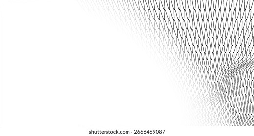 Ilustración vectorial de patrón transparente de malla de metal negro. Patrón de rejilla de metal. Enlace de cadena de alambre de acero