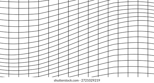 Ilustración vectorial de patrón transparente de malla de metal negro. Patrón de rejilla de metal. Patrón de valla de Enlace de cadena de alambre de acero de silueta. Cerca de la malla de alambre aislada en el fondo blanco