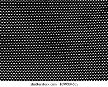   Black metal plate with dots. punched texture a vector background. perforate