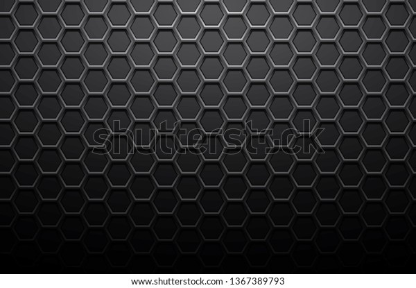 Black Metal Steel Plate Background Stainless Stock Vector (Royalty Free ...