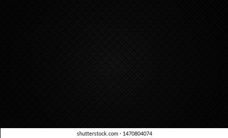 Black metal texture steel background. Stamped pattern on sheet metal. Vector illustration.