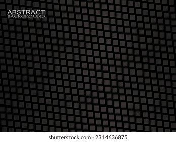 Texture noire et arrière-plan acier. Feuille métallique perforée.