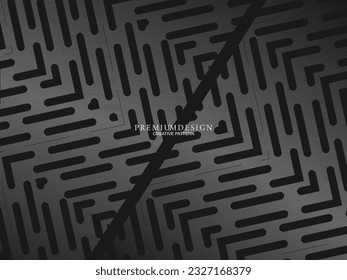 Black metal texture steel background. Perforated metal sheet.