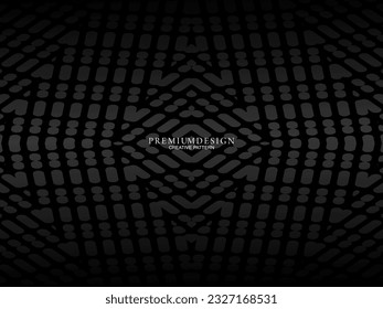 Black metal texture steel background. Perforated metal sheet.
