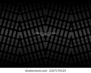 Black metal texture steel background. Perforated metal sheet.