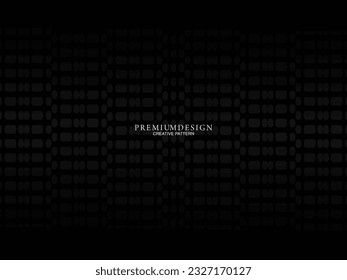 Black metal texture steel background. Perforated metal sheet.