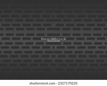 Black metal texture steel background. Perforated metal sheet.