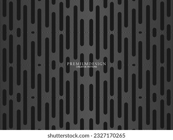 Black metal texture steel background. Perforated metal sheet.