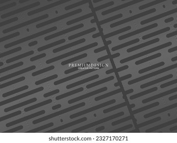 Black metal texture steel background. Perforated metal sheet.