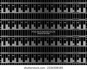 Black metal texture steel background. Perforated metal sheet.