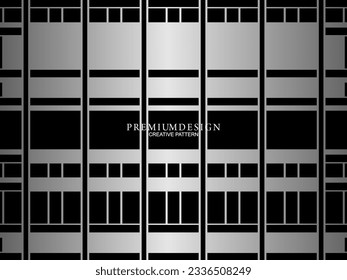 Black metal texture steel background. Perforated metal sheet.