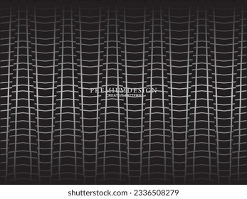 Black metal texture steel background. Perforated metal sheet.