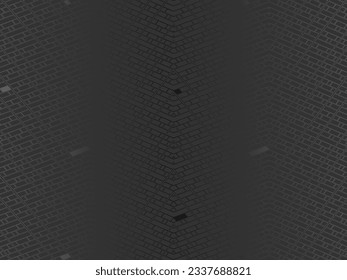 Black metal texture steel background. Perforated metal sheet.
