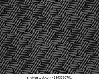 Black metal texture steel background. Luxurious steel ornament. Perforated metal sheet.