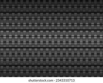 Black metal texture steel background. Luxurious steel ornament. Perforated metal sheet.