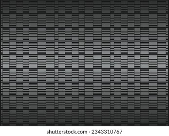 Black metal texture steel background. Luxurious steel ornament. Perforated metal sheet.