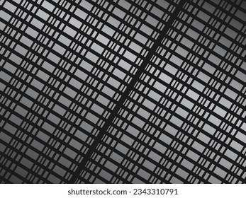 Black metal texture steel background. Luxurious steel ornament. Perforated metal sheet.