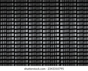 Black metal texture steel background. Luxurious steel ornament. Perforated metal sheet.