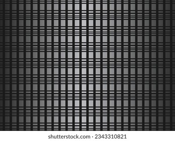 Black metal texture steel background. Luxurious steel ornament. Perforated metal sheet.