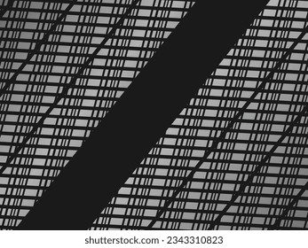 Black metal texture steel background. Luxurious steel ornament. Perforated metal sheet.