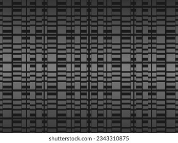 Black metal texture steel background. Luxurious steel ornament. Perforated metal sheet.