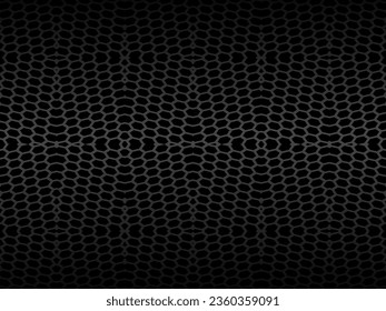 Black metal texture steel background. Perforated metal sheet.