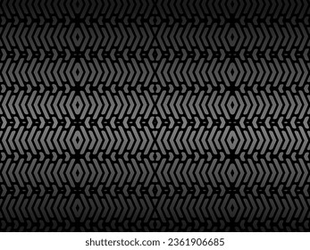 Black metal texture steel background. Perforated metal sheet.