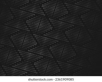 Black metal texture steel background. Perforated metal sheet.