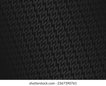 Black metal texture steel background. Perforated metal sheet.