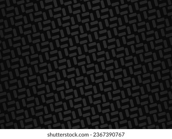 Black metal texture steel background. Perforated metal sheet.
