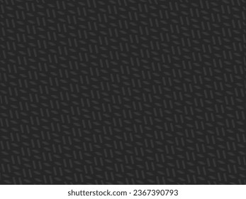 Black metal texture steel background. Perforated metal sheet.