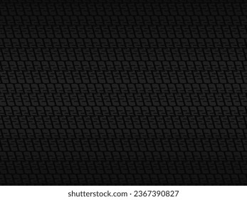 Black metal texture steel background. Perforated metal sheet.