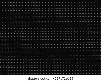 Black metal texture steel background. Perforated metal sheet.