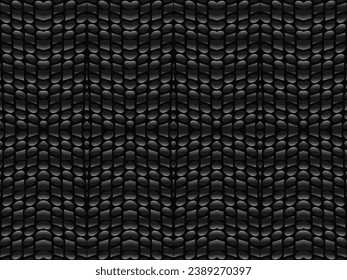 Black metal texture steel background. Perforated metal sheet.