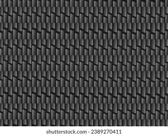 Black metal texture steel background. Perforated metal sheet.