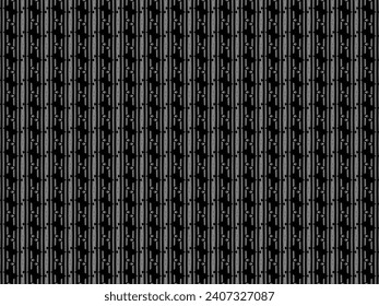 Black metal texture steel background hexagon pattern. Perforated metal sheet.