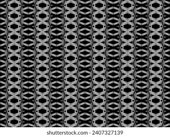 Black metal texture steel background hexagon pattern. Perforated metal sheet.