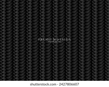 Black metal texture steel background. Perforated metal sheet. Dark premium background.
