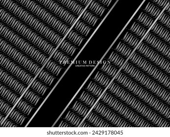 Black metal texture steel background. Perforated metal sheet.