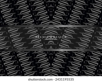 Black metal texture steel background. Perforated metal sheet. Premium dark background.