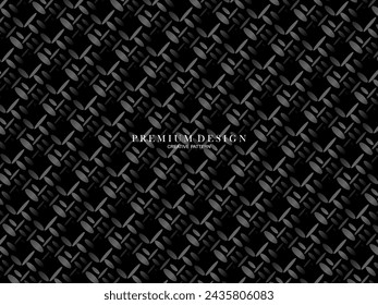 Black metal texture steel background. Perforated metal sheet.