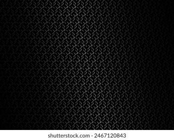 Fondo de acero de textura de metal negro. Chapa metálica perforada.