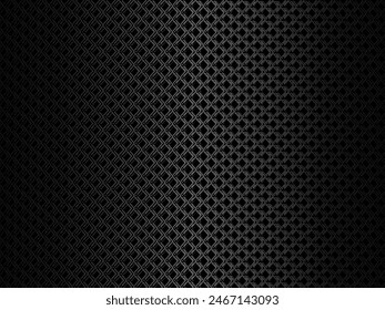 Fondo de acero de textura de metal negro. Chapa metálica perforada.