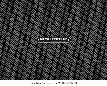 Black metal texture steel background. Perforated metal sheet.